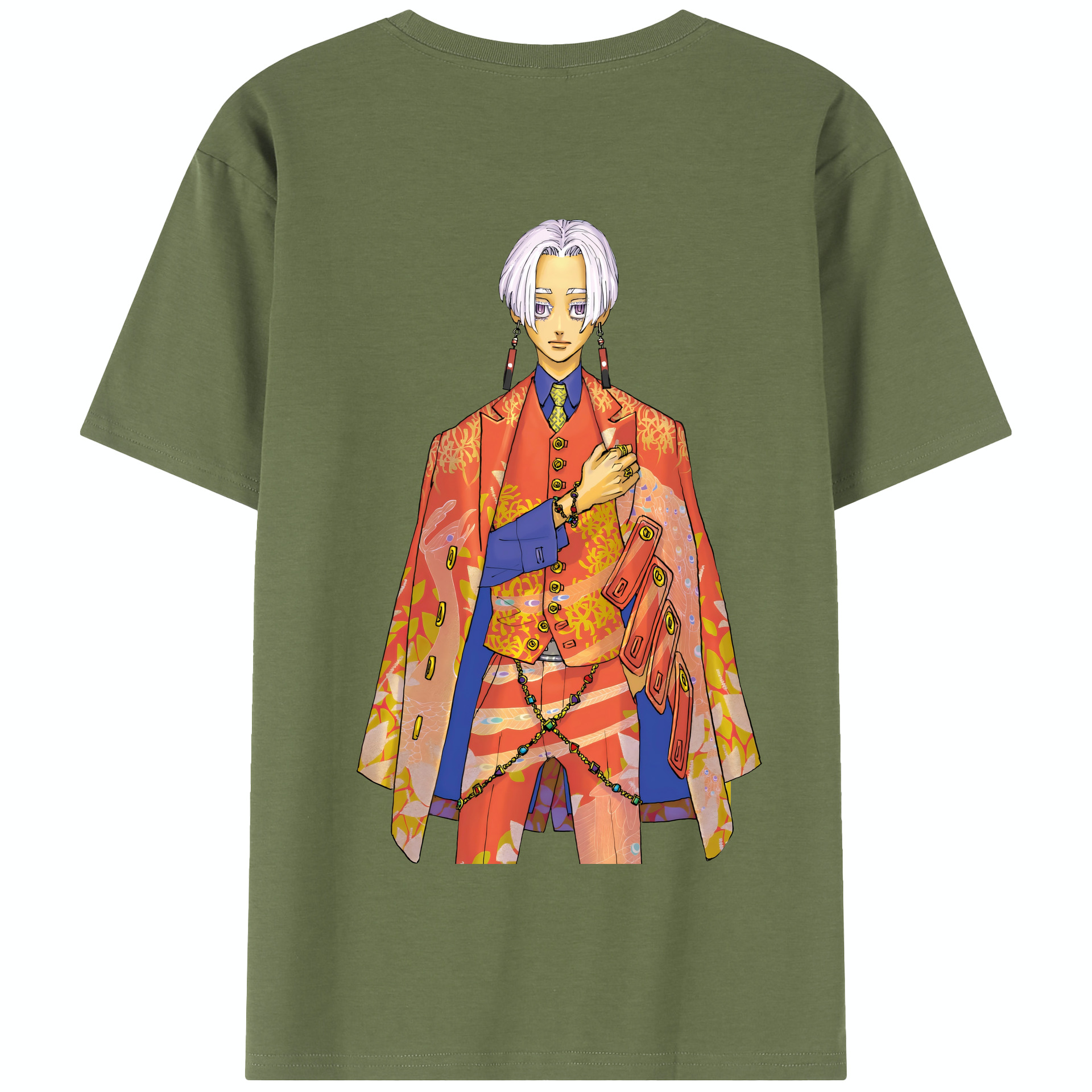 （画像用） 東京リベンジャーズ Tokyo Revengers 綿100％半袖Tシャツ（背面プリント）